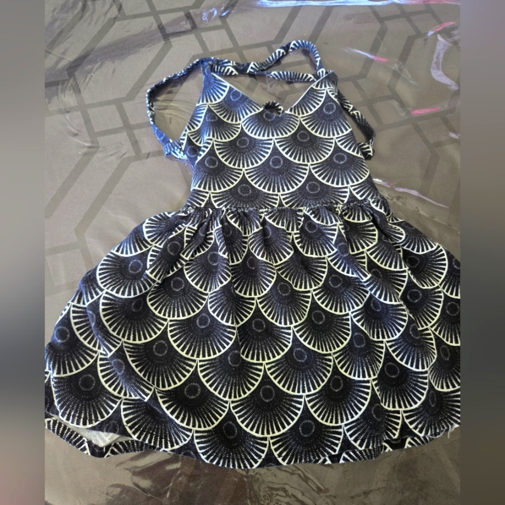 Backless Baby Girl Dress
